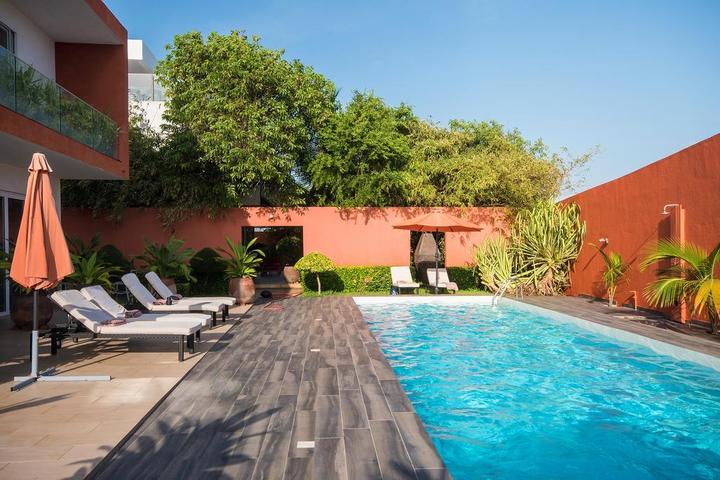 Hotel Maison Rouge Cotonou Exterior foto